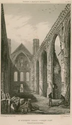 Cappella di Santo Stefano, Westminster, Londra, vista verso est