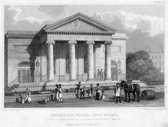 Cappella di Brunswick, Moss Street, Liverpool, 1829