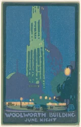 Woolworth Building Notte di Giugno