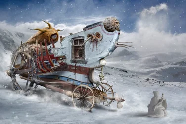Macchina da neve fantastica