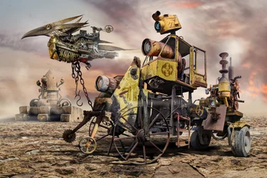 Spedizione steampunk nel deserto