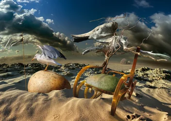 Sedia "Surreal Desert"
