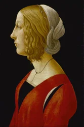 Ritratto di giovane donna - Busto di giovane donna