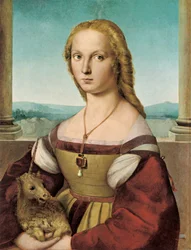 Ritratto di una Giovane Donna con Unicorno, 1505-1506