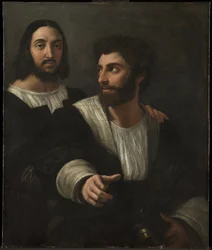 Autoritratto con un amico, doppio ritratto, 1519
