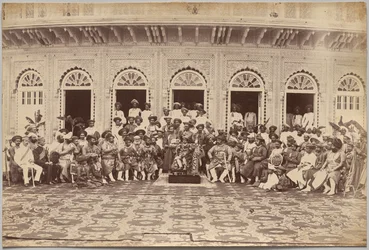 Maharaja di Scindia, nobili e alti funzionari, Gwalior