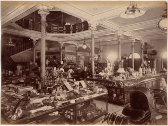 Negozio della Treacher and Co. nel forte, Bombay
