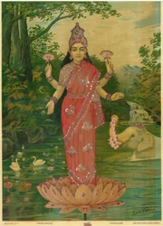 Lakshmi Embellished, di Ravi Varma Press