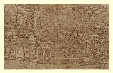 Civitas Londinum, c1560-1620, 1886