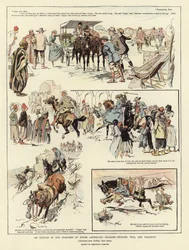 Un episodio nel progresso di tre pellegrini moderni