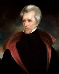 Testa di Andrew Jackson (ritagliata)