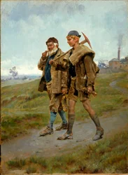 Andando a casa, 1888