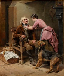 Preparativi per il mercato, 1888