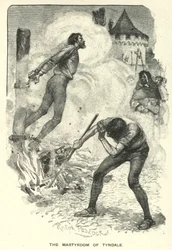 Il martirio di Tyndale (incisione)