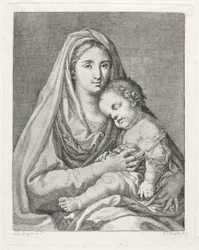 Madonna con Bambino dopo Francisco Bayeu y Subias