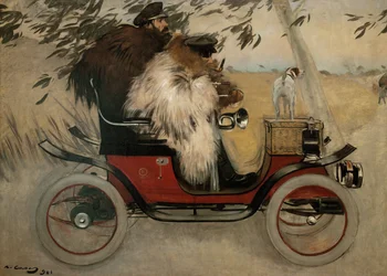 Ramon Casas e Pere Romeu in un