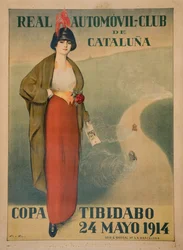 Poster del Real Automóvil Club de Cataluña