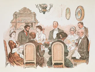 Una scena da pranzo