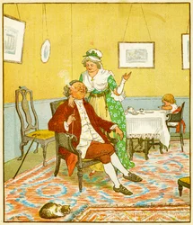 Frontespizio, La divertente storia di John Gilpin, 1878