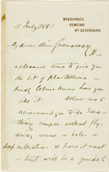 Lettera a Kate Greenaway