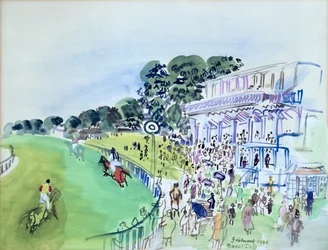 Goodwood, la tribuna di fronte all