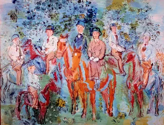 Cavalieri nel bosco