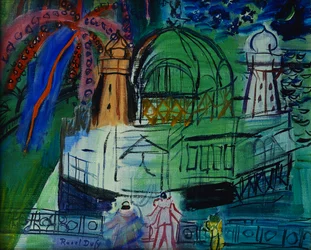 Le Casino de Nice aux Deux Masques Feu d