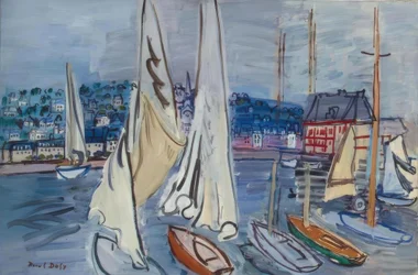 Segelboote a Deauville