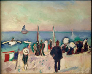 La spiaggia di Sainte-Adresse