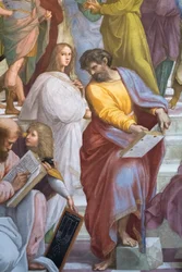La Scuola di Atene (dettaglio)