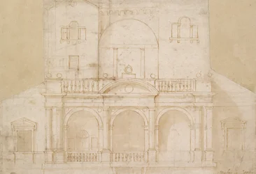 Progetto Architettonico Villa Madama, inizio XVI secolo