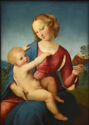 Tedesco:  Maria con il Bambino / Madonna Colonna Madonna