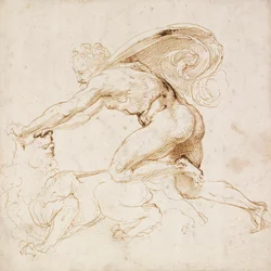 Ercole che sconfigge un leone, c1500-1520