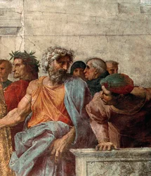 Disputa, dalla Stanza della Segnatura, 1508-11 (dettaglio)