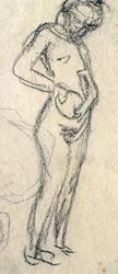 Studio di nudo, c. 1905