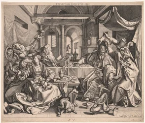 Stultitiam patiuntur opes (La ricchezza permette la stupidità), o, Allegoria della ricchezza, della lussuria e della stupidità
