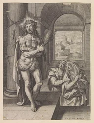 Flagellazione di Cristo con Giovanni e Maria