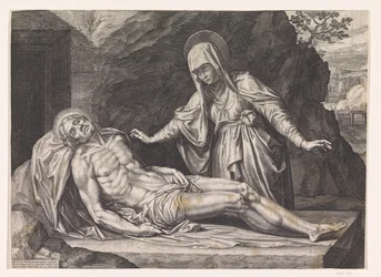 Maria con il corpo di Cristo