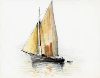 Barca (gabare) sull