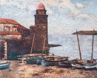 Collioure (olio su tela)
