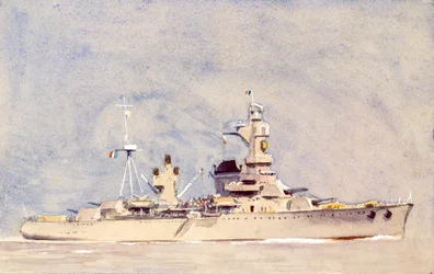 Corazza francese, 1900 circa (gouache su carta)