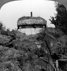 Casamatta tedesca, Bullecourt, Francia, Prima Guerra Mondiale, 1917