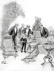 Illustrazione per Il piccolo Lord Fauntleroy (incisione)