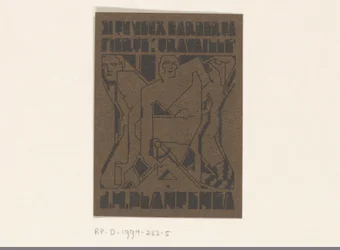 Ex libris di J.H. Plantenga