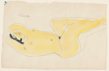 Donna nuda sdraiata