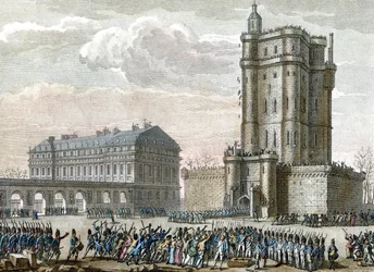 Distruzione del castello di Vincennes