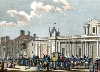 La famiglia reale al Tempio