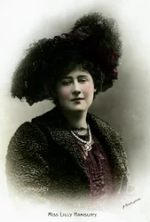Lily Hanbury, attrice inglese, inizio XX secolo