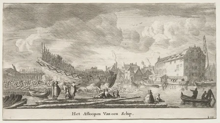 Navi di Amsterdam: varo di una nave