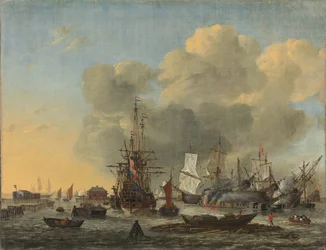 La calafatura delle navi al Bothuisje sull